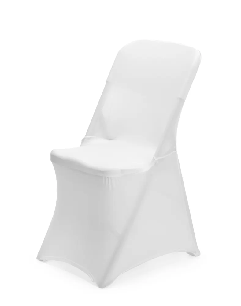 Vis Folding chair cover, HENDI, Kitchen Line, 810965 & 910989, White, 540x440x(H)840mm, bilde 2