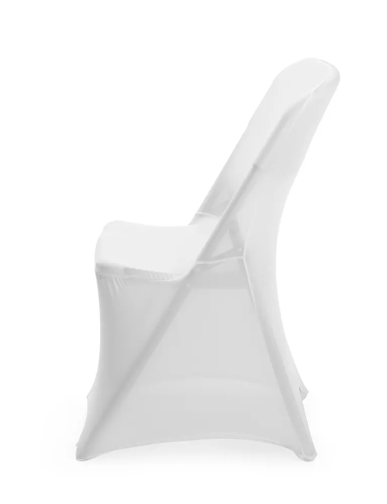 Vis Folding chair cover, HENDI, Kitchen Line, 810965 & 910989, White, 540x440x(H)840mm, bilde 3
