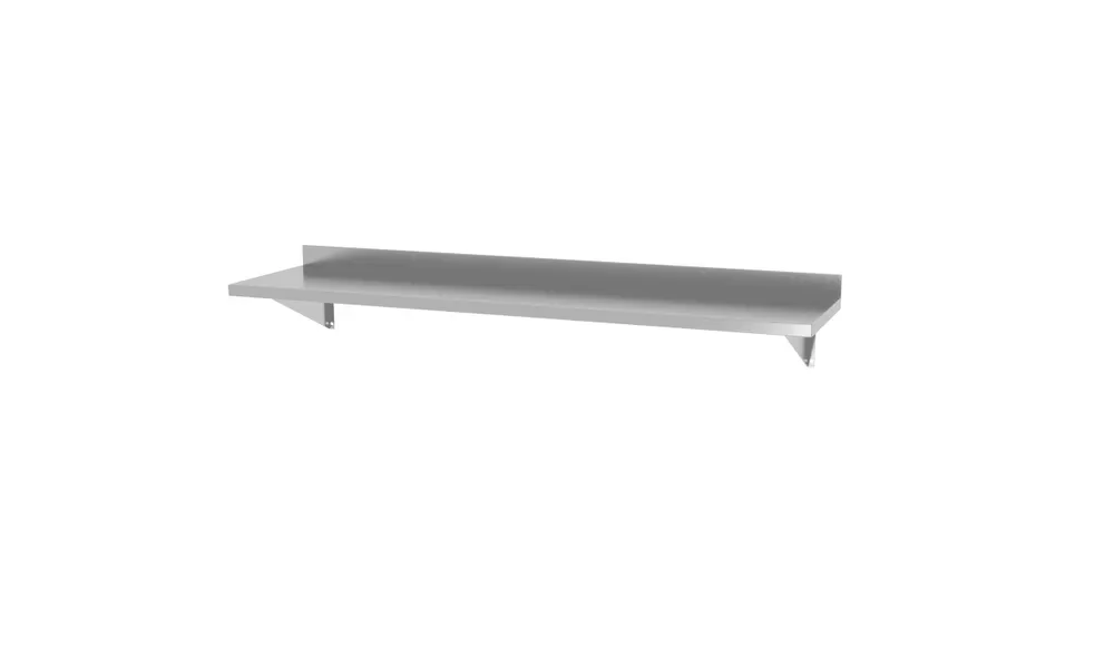 Vis Wall shelf, with 2 brackets, HENDI, 1000x300x(H)250mm, bilde 3