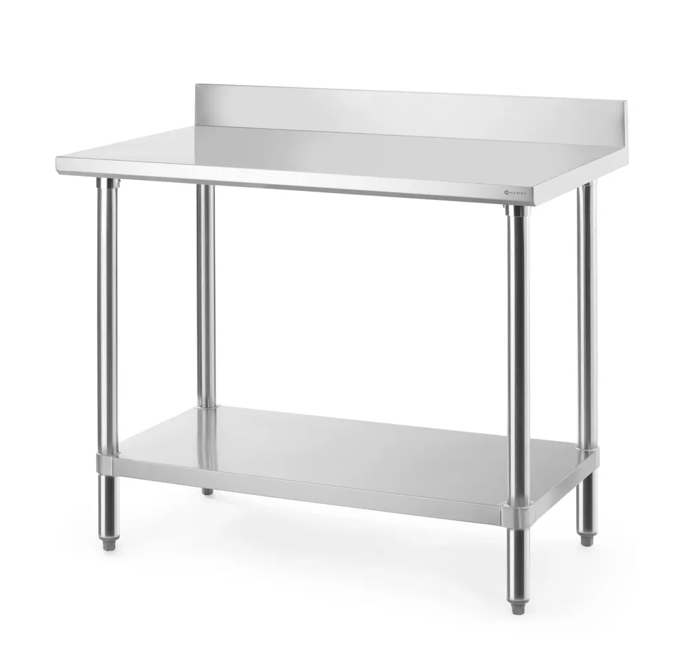Vis Work table with backsplash, HENDI, Budget Line, 1200x600x(H)950mm, bilde 2