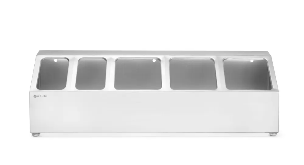 Vis Gastronorm container holder, HENDI, 3 compartments, 512x245x(H)215mm, bilde 6