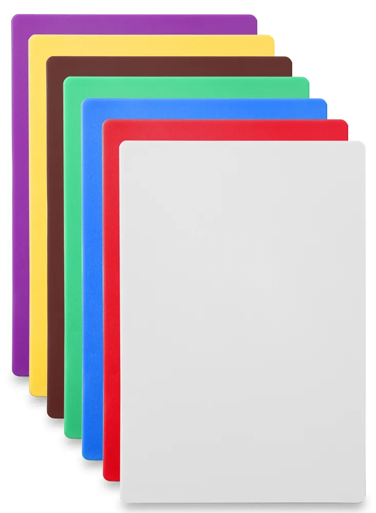 Vis Cutting board HACCP 600x400, HENDI, White, 600x400mm, Rectangular, bilde 2