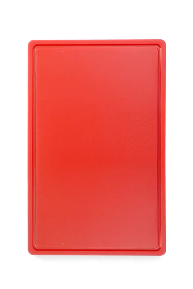 Cutting board HACCP Gastronorm 1/1, HENDI, GN 1/1, Red, 530x325mm, Rectangular