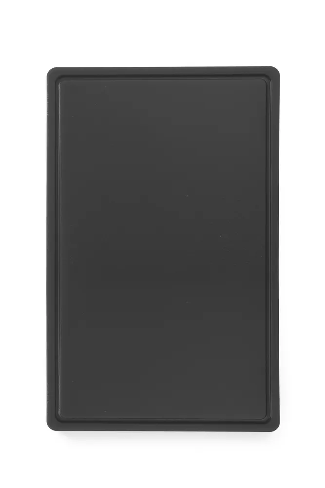 Cutting board HACCP Gastronorm 1/1, HENDI, GN 1/1, Black, 530x325mm, Rectangular