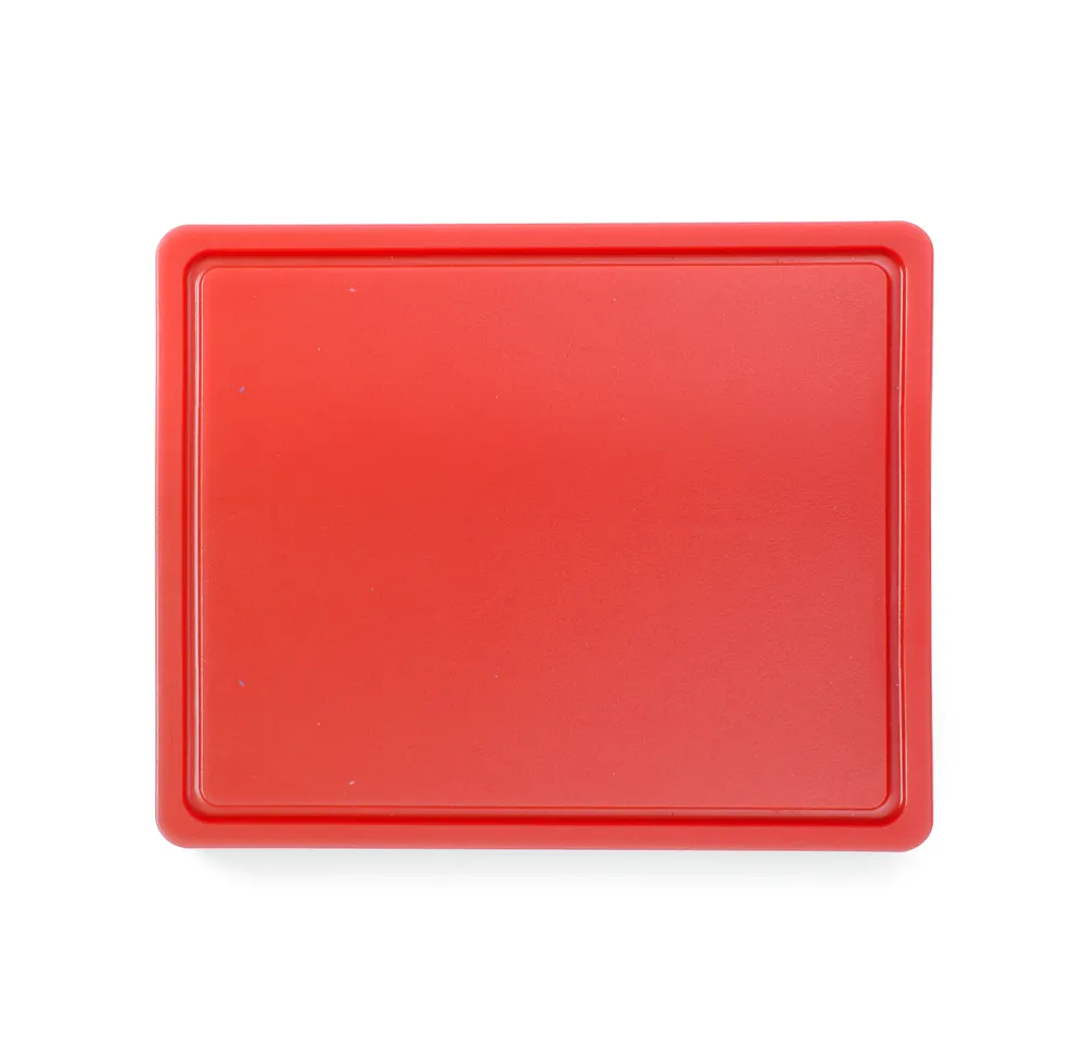 Cutting board HACCP Gastronorm 1/2, HENDI, GN 1/2, Red, 325x265mm, Rectangular