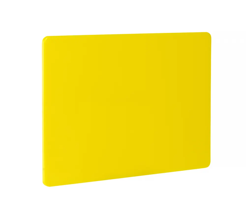 Cutting board HACCP GN 1/2, HENDI, Yellow, 325x265mm, Rectangular