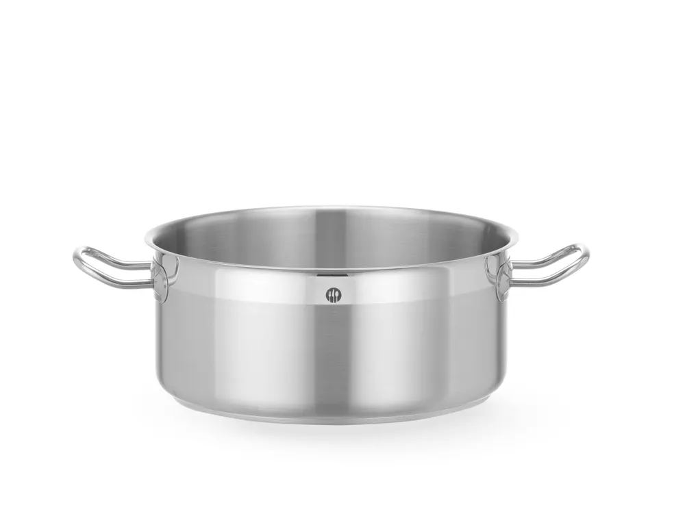 Stew pot low - without lid, HENDI, Profi Line, 7,3L, ⌀280x(H)120mm, Round