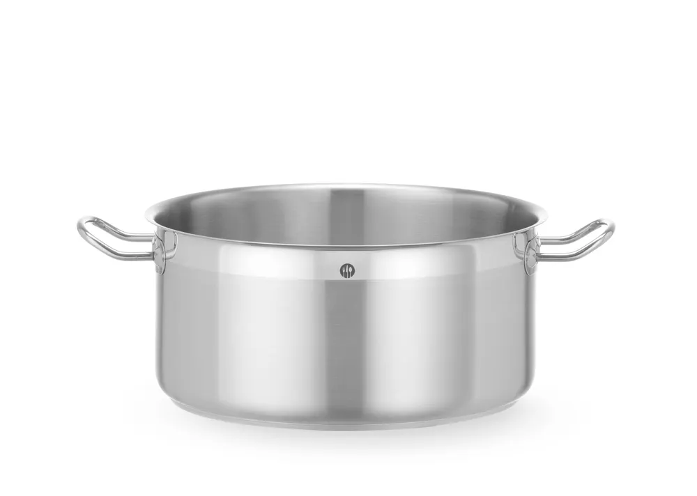 Stew pot low - without lid, HENDI, Profi Line, 12L, ⌀320x(H)150mm, Round