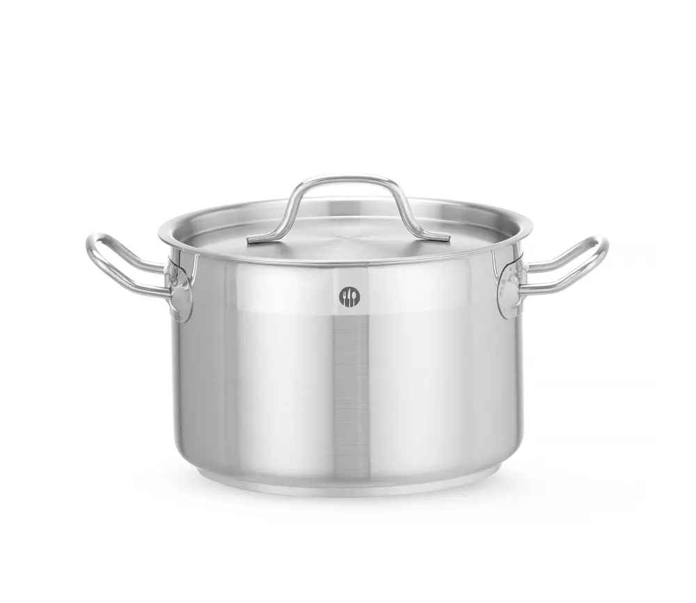 Stew pot medium - with lid, HENDI, Profi Line, 4L, ⌀200x(H)130mm