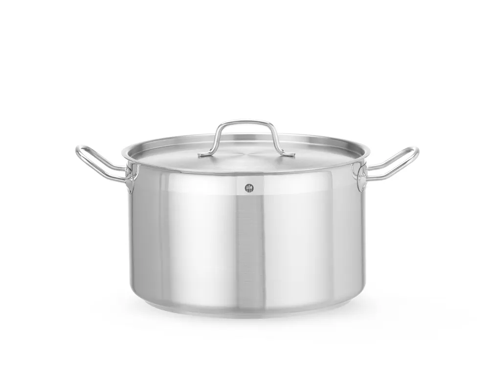 Stew pot medium - with lid, HENDI, Profi Line, 15,1L, ⌀320x(H)190mm