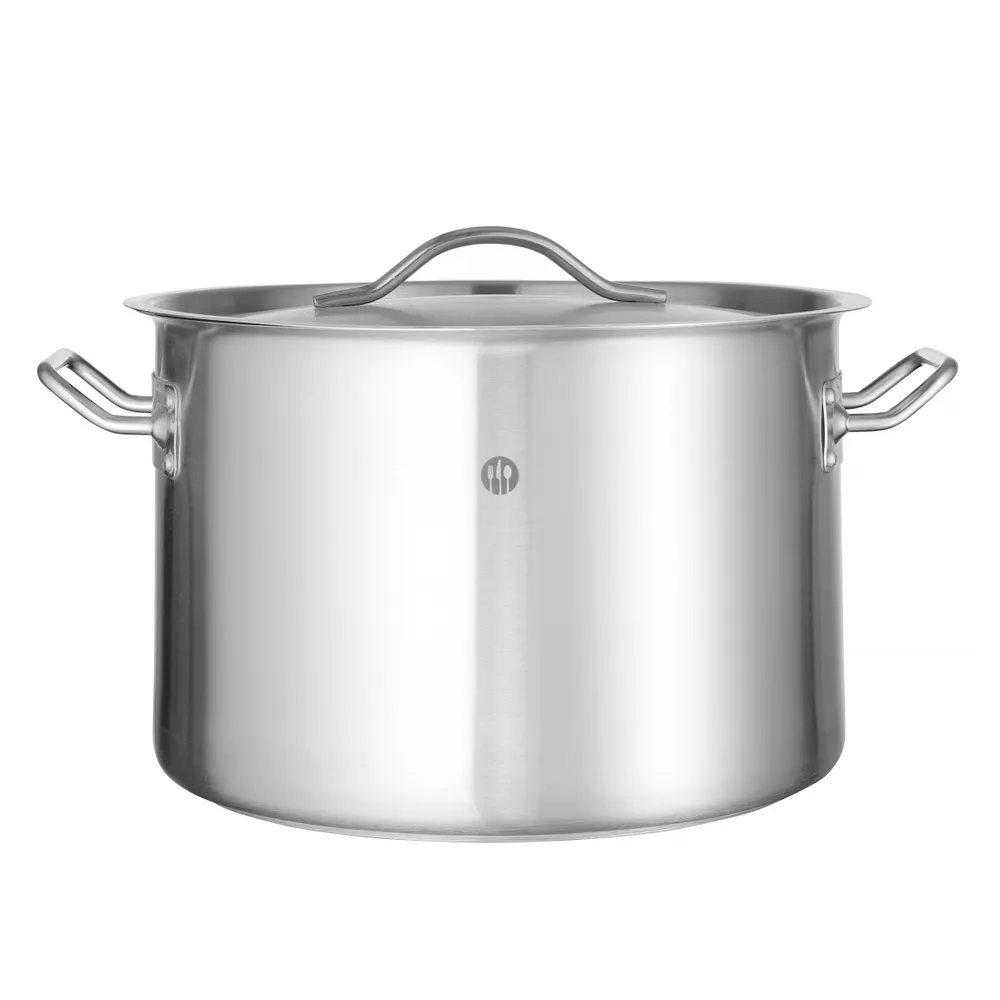 Stew pot medium - with lid, HENDI, Budget Line, 14L, ⌀300x(H)200mm