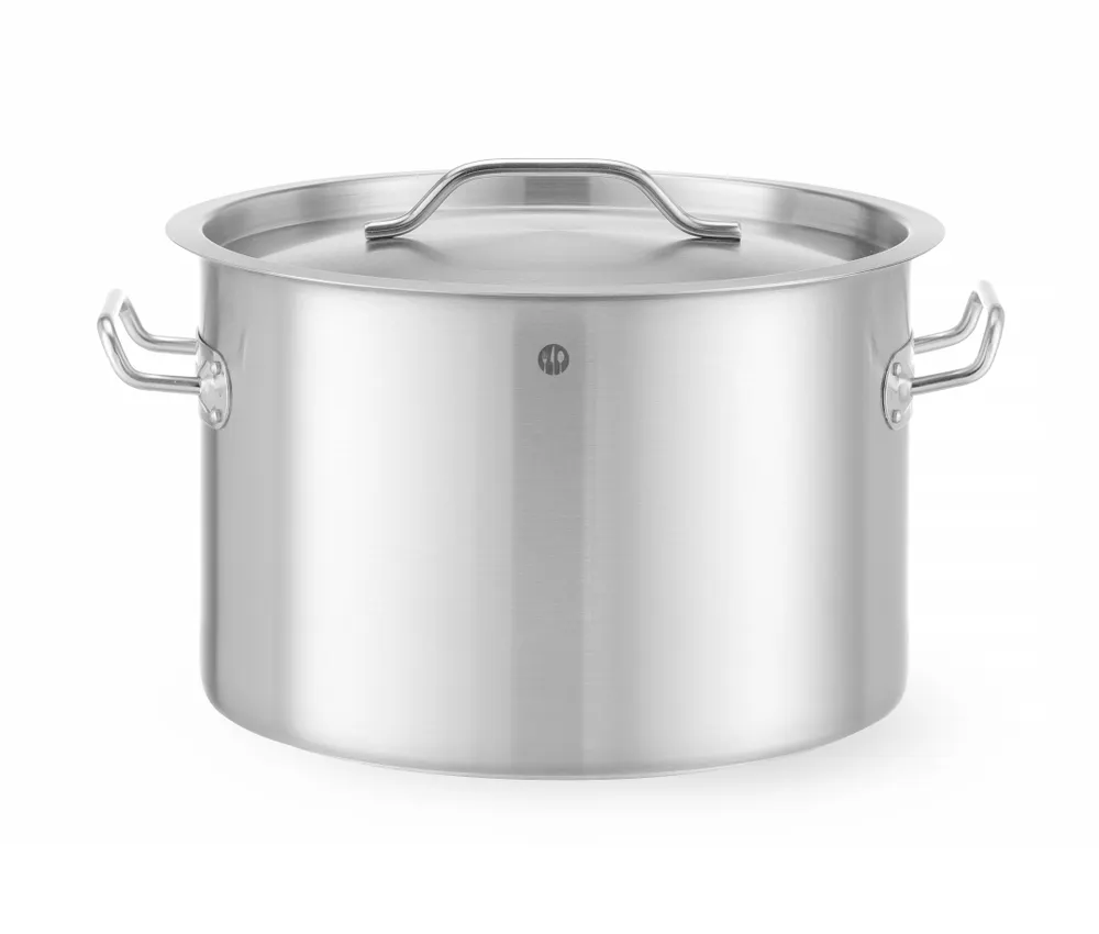 Stew pot medium - with lid, HENDI, Budget Line, 23L, ⌀350x(H)240mm