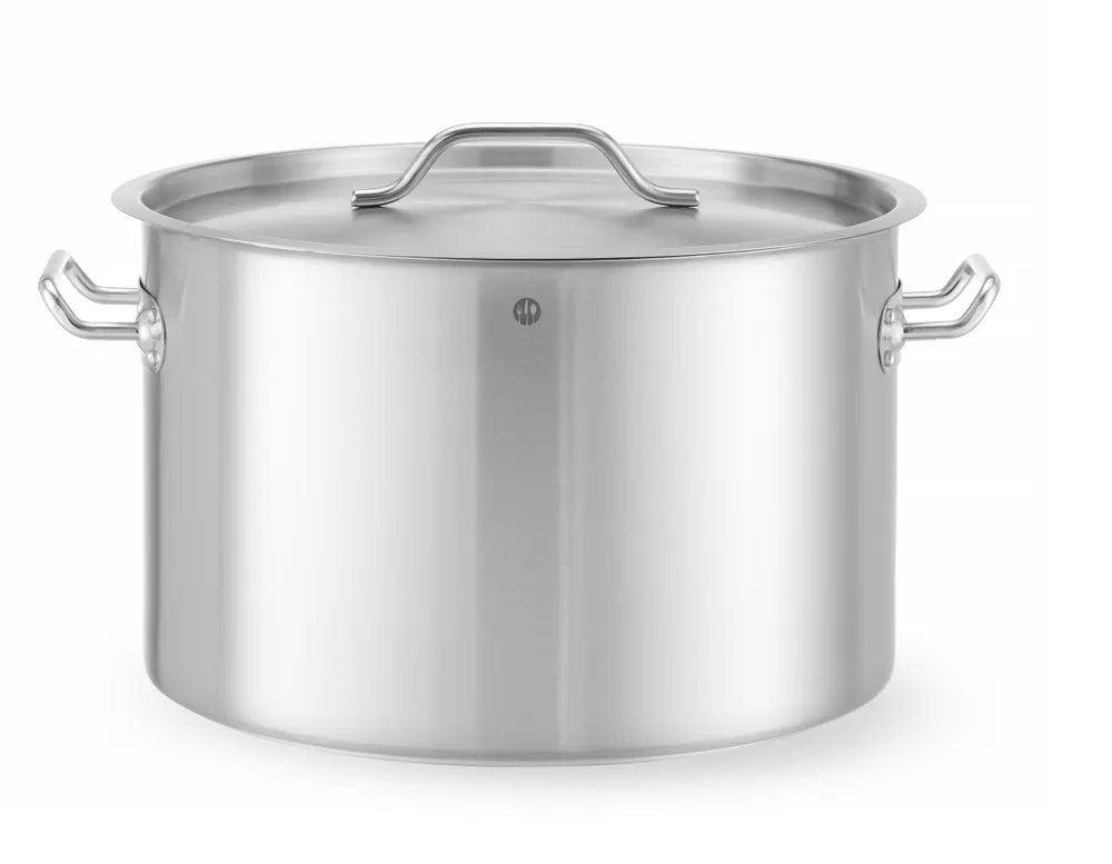 Stew pot medium - with lid, HENDI, Budget Line, 32L, ⌀400x(H)260mm