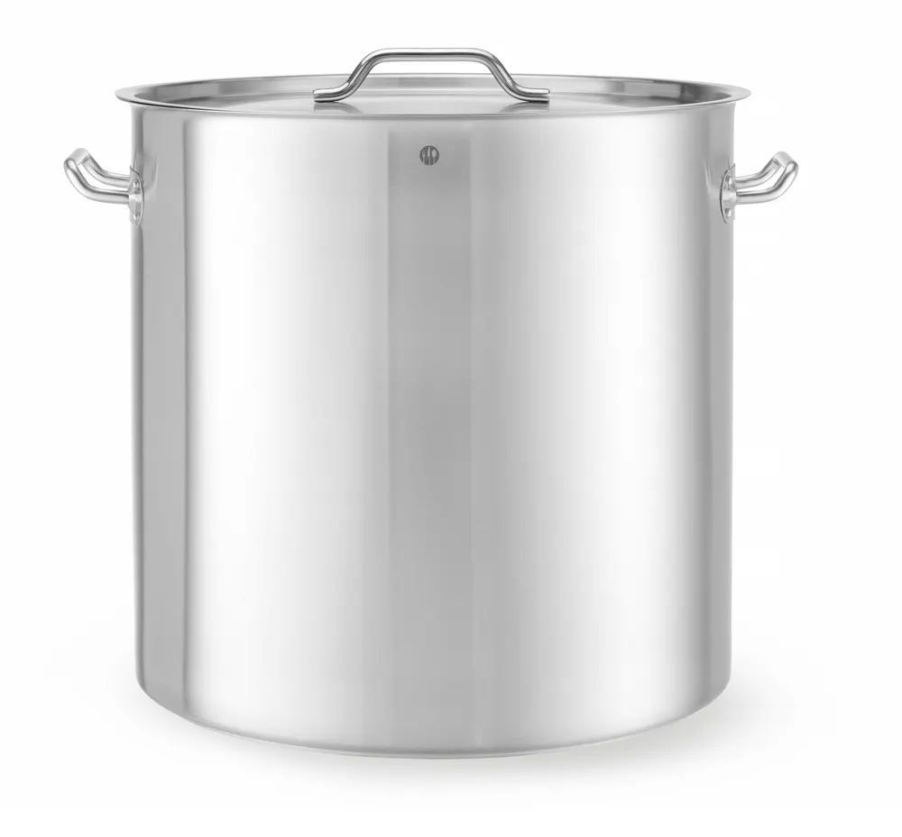 Stew pot high - with lid, HENDI, Budget Line, 98L, ⌀500x(H)500mm