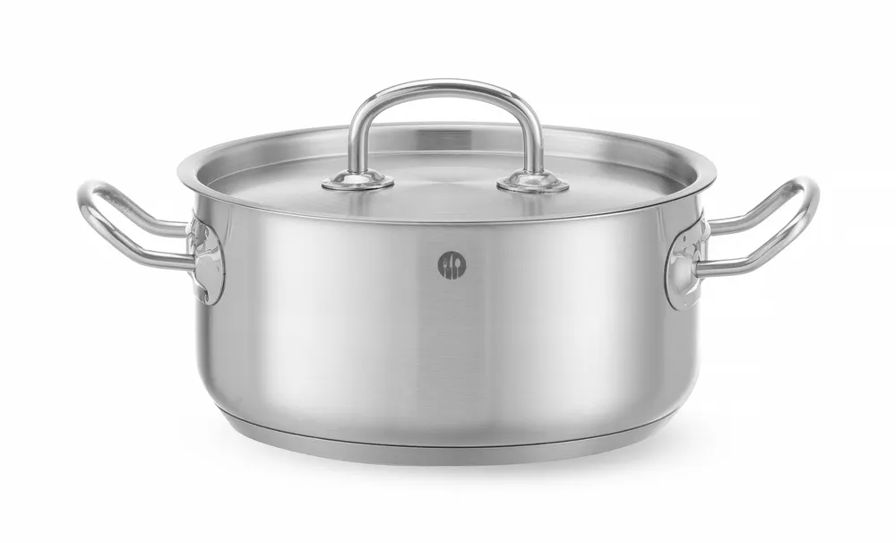 Vis Stew pot low - with lid, HENDI, Kitchen Line, 1,4L, ⌀160x(H)75mm, bilde 2