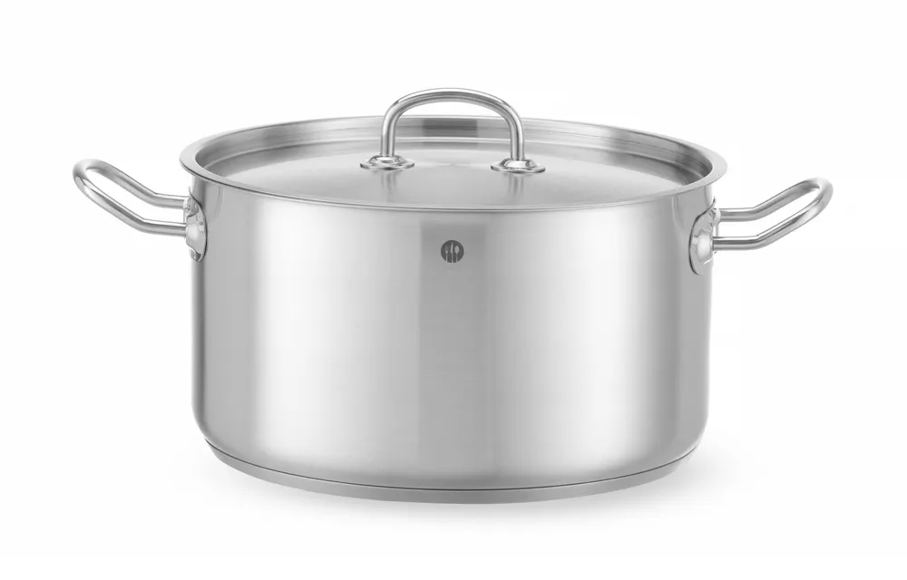 Vis Stew pot medium – with lid, HENDI, Kitchen Line, 3,5L, ⌀200x(H)115mm, bilde 3