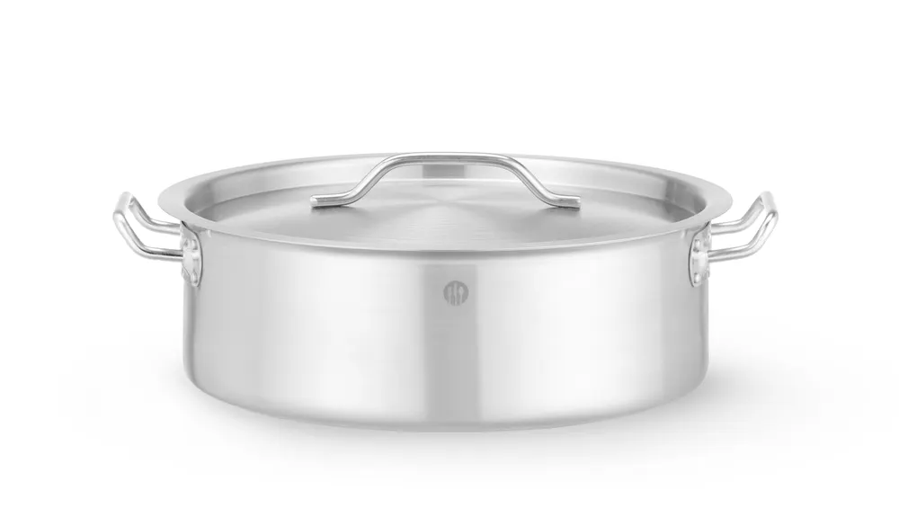 Vis Low pot with lid, HENDI, 10,8L, ⌀360x(H)110mm, Round, bilde 7