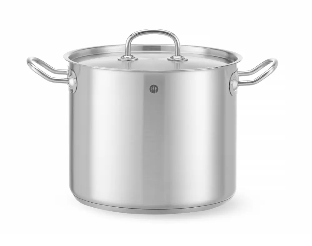 Stew pot high – with lid, HENDI, Kitchen Line, 9L, ⌀240x(H)200mm