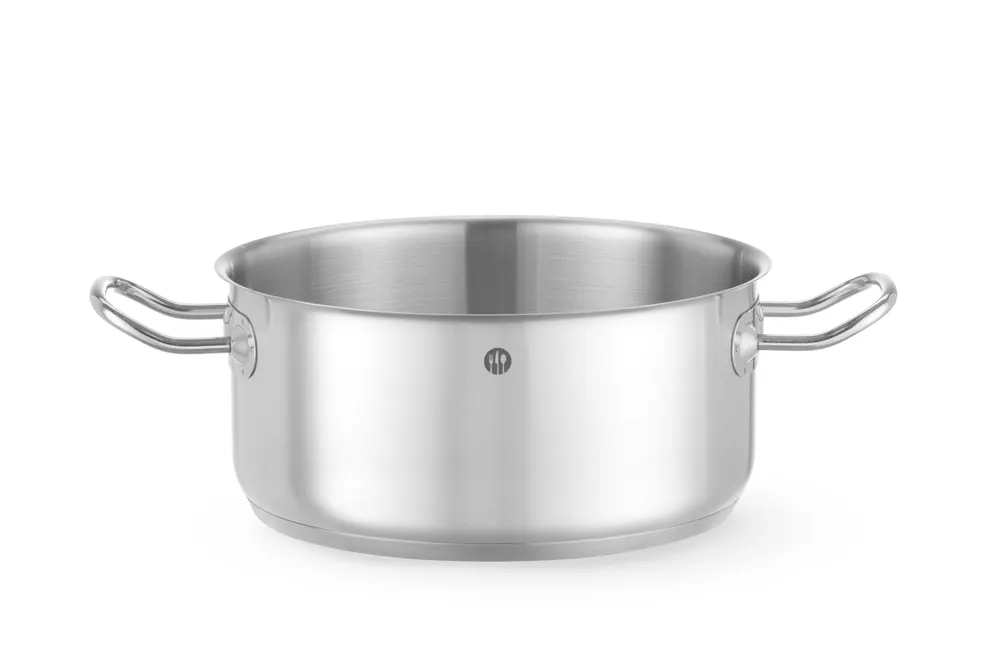 Stew pot low - without lid, HENDI, Kitchen Line, 4,9L, ⌀240x(H)110mm