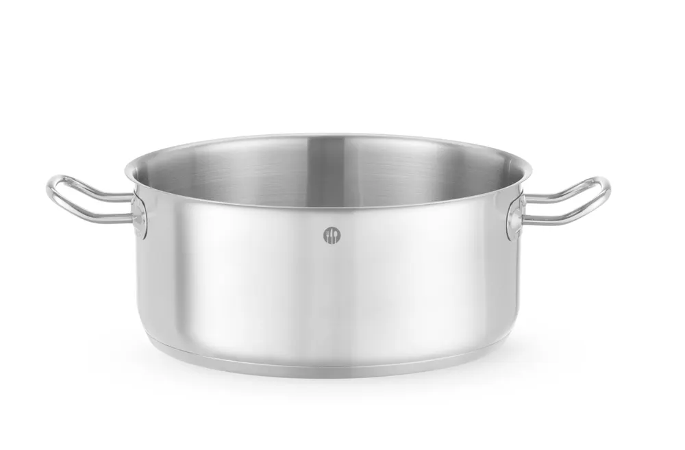 Stew pot low - without lid, HENDI, Kitchen Line, 7,3L, ⌀280x(H)120mm