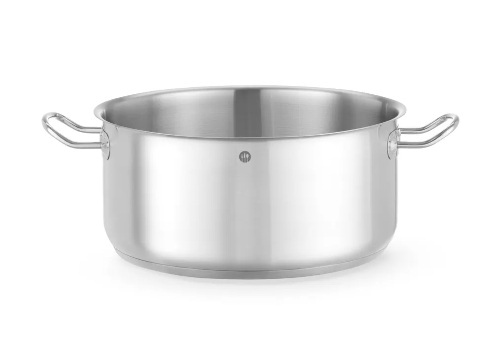 Stew pot low - without lid, HENDI, Kitchen Line, 11,9L, ⌀320x(H)150mm