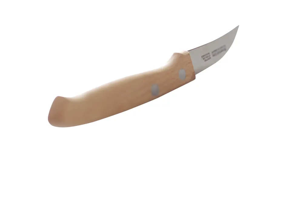 Vis Paring knife with wooden handle, HENDI, curved model, Wood, (L)165mm, bilde 2