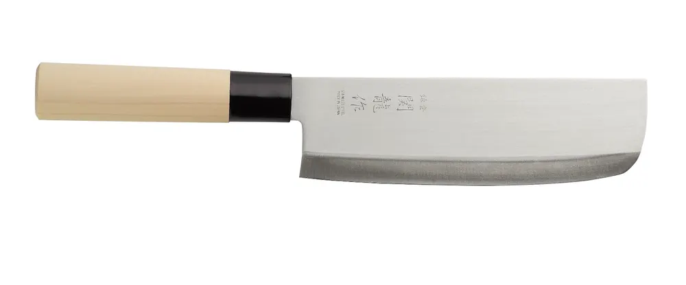 Japanese knife Nakiri, HENDI, Black, (L)290mm