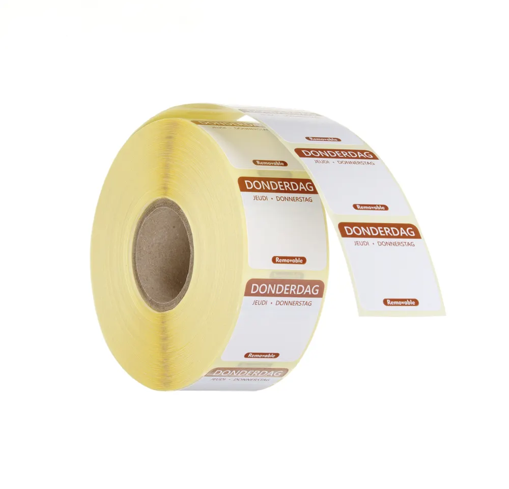 Vis Daily food safety labels, multi-use, easy removable , HENDI, Friday, Green, 1000 pcs., 25x25mm, bilde 6