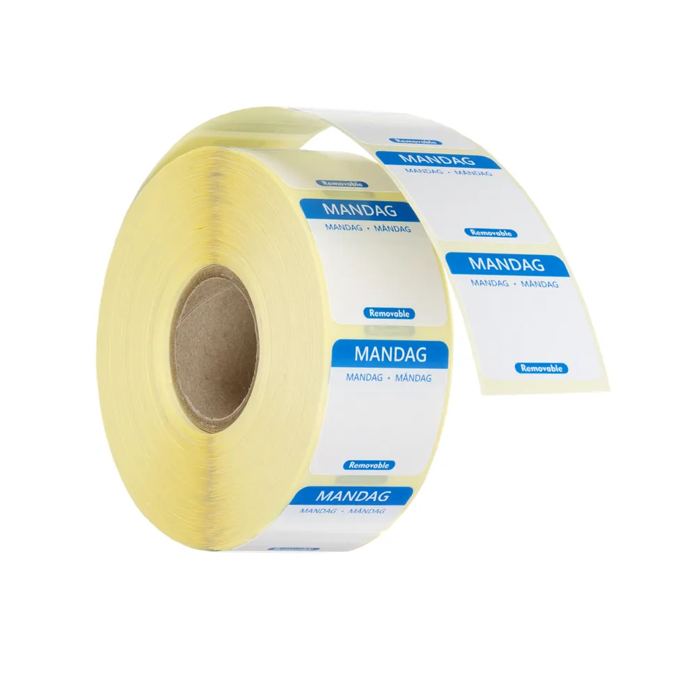 Vis Daily food safety labels, multi-use, easy removable , HENDI, Friday, Green, 1000 pcs., 25x25mm, bilde 3