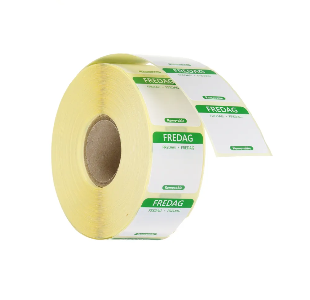Daily food safety labels, multi-use, easy removable , HENDI, Friday, Green, 1000 pcs., 25x25mm