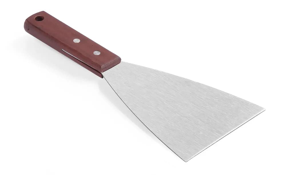 Scraper, HENDI, Wood dark, 251x100mm