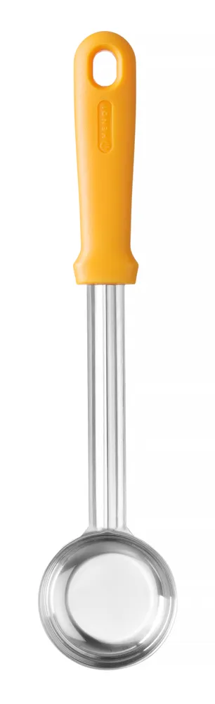 Pizza sauce ladle heavy-duty , HENDI, designed by Robert Bronwasser, 0,09L, Orange, 330x72x(H)27mm
