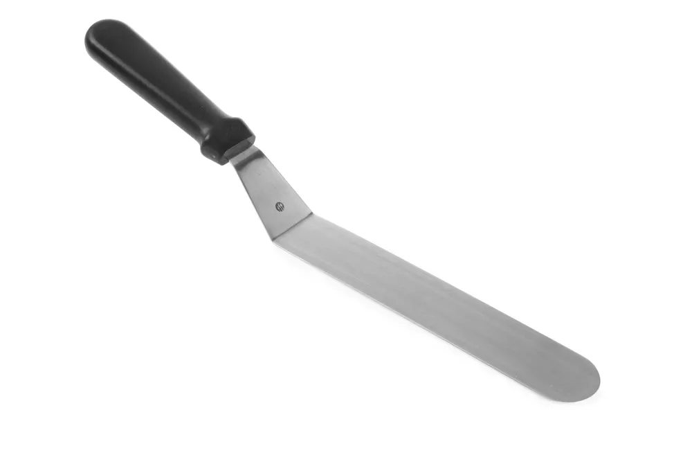 Palette knife, HENDI, designed by Robert Bronwasser, Black, 38x376mm