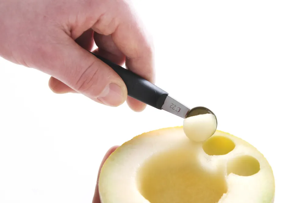 Vis Melon scoop double, HENDI, ø 22-25 mm, Black, (L)165mm, bilde 2