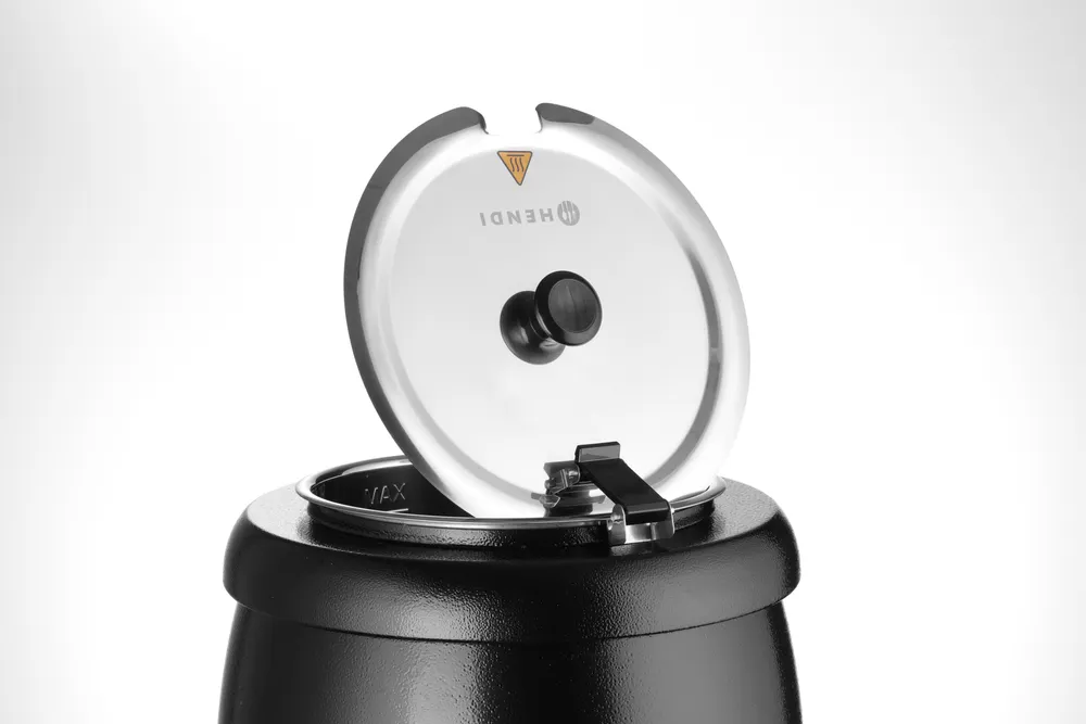 Vis Soup kettle, HENDI, Kitchen Line, 8L, Black, 230V/400W, ⌀330x(H)363mm, bilde 6
