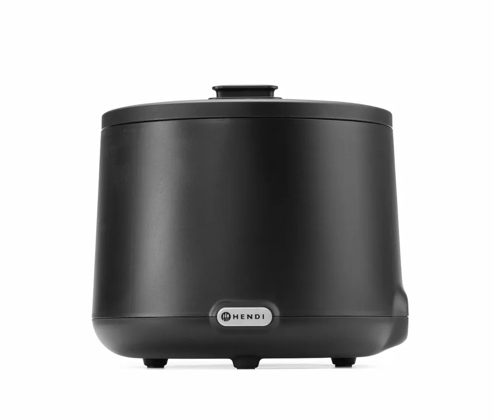 Soup kettle UNIQ , HENDI, designed by Robert Bronwasser, 8L, Black, 230V/500W, ⌀365x(H)325mm