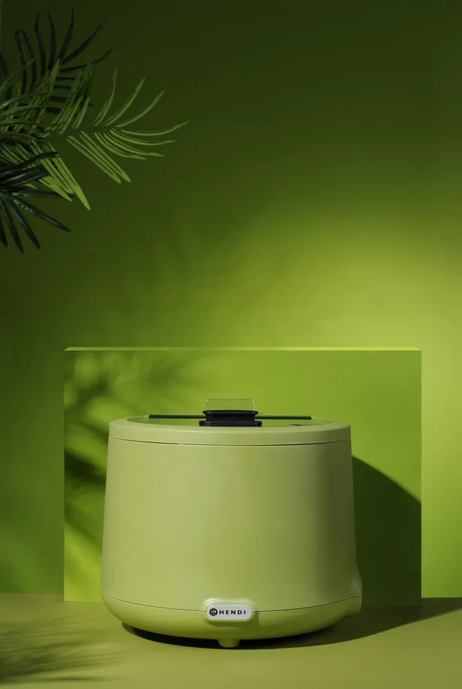 Vis Soup kettle UNIQ , HENDI, designed by Robert Bronwasser, 8L, Green, 230V/500W, ⌀365x(H)325mm, bilde 5