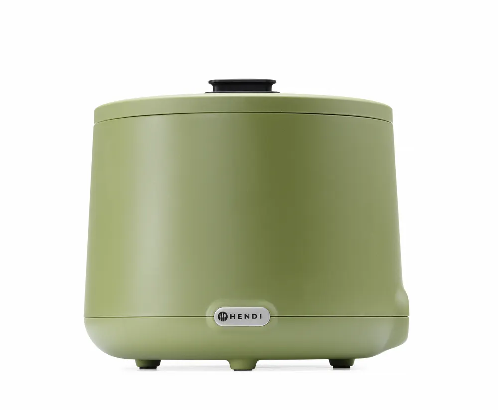 Soup kettle UNIQ , HENDI, designed by Robert Bronwasser, 8L, Green, 230V/500W, ⌀365x(H)325mm