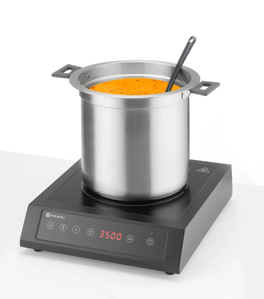 Vis Soup kettle waterless, 10L, HENDI, 10L, Black, 230V/450W, ⌀330x(H)398mm, bilde 4
