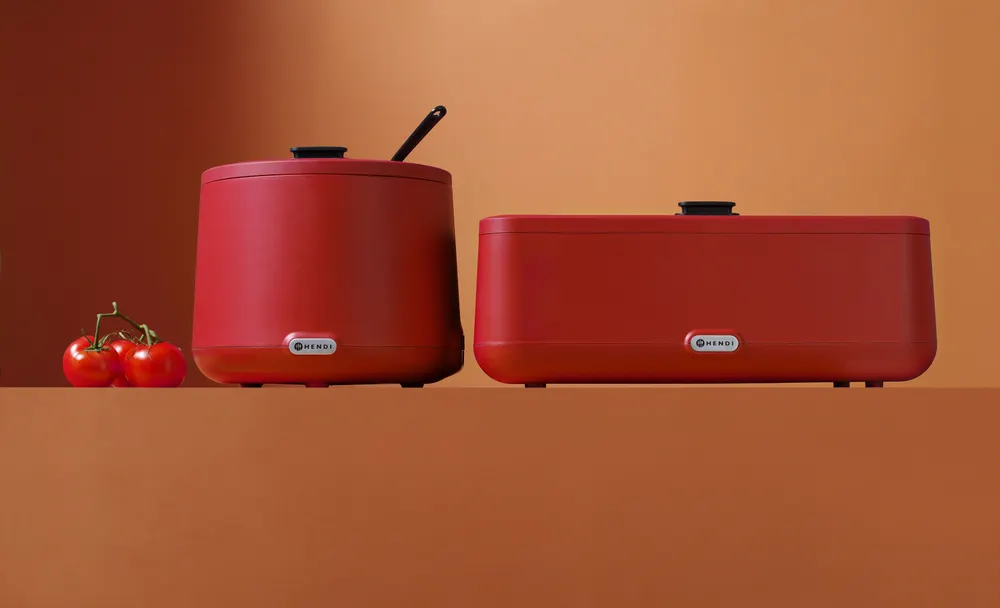 Vis Soup kettle UNIQ , HENDI, designed by Robert Bronwasser, 8L, Red, 230V/500W, ⌀365x(H)325mm, bilde 4