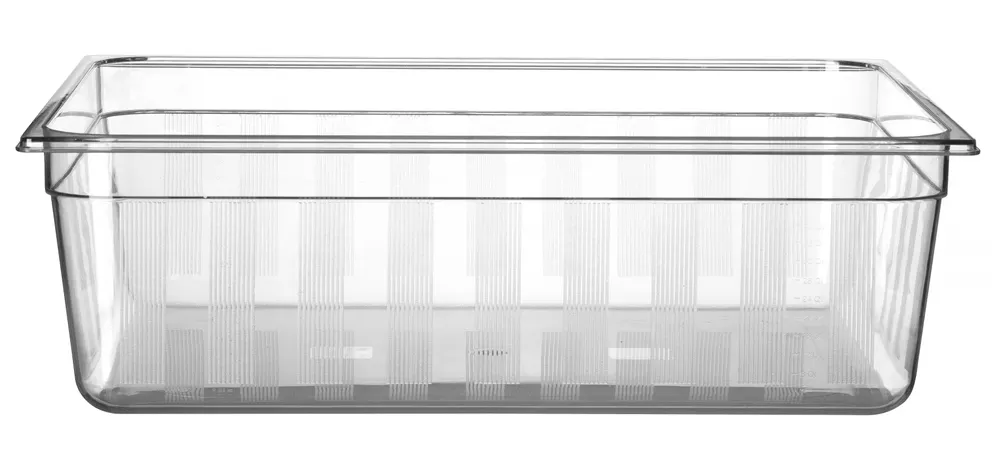 Container GN 2/1, HENDI, GN 2/1, 58L, Transparent, 650x530x(H)200mm