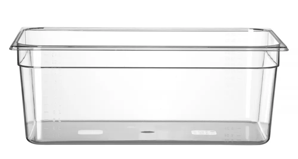 Vis Container GN 1/1 polycarbonate, HENDI, Profi Line, GN 1/1, 14L, Transparent, 530x325x(H)100mm, bilde 6