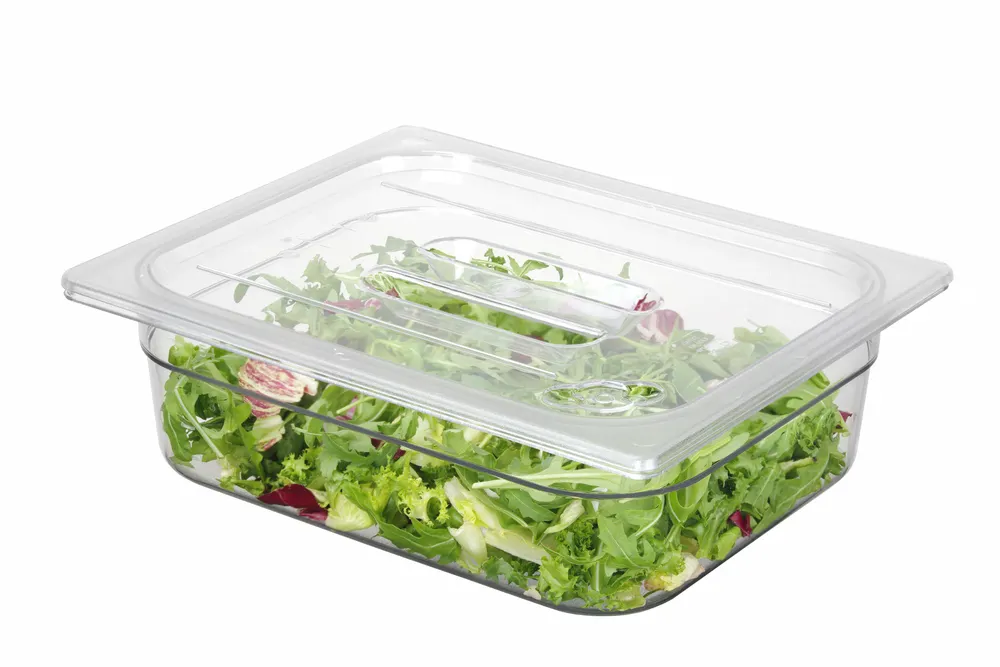 Vis Container GN 1/2 polycarbonate, HENDI, Profi Line, GN 1/2, 6,5L, Transparent, 325x265x(H)100mm, bilde 4