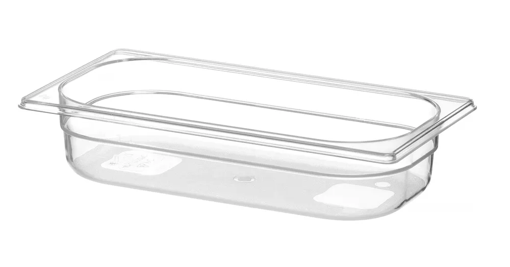 Vis Container GN 1/3 polycarbonate, HENDI, Profi Line, GN 1/3, 2,5L, Transparent, 325x176x(H)65mm, bilde 2