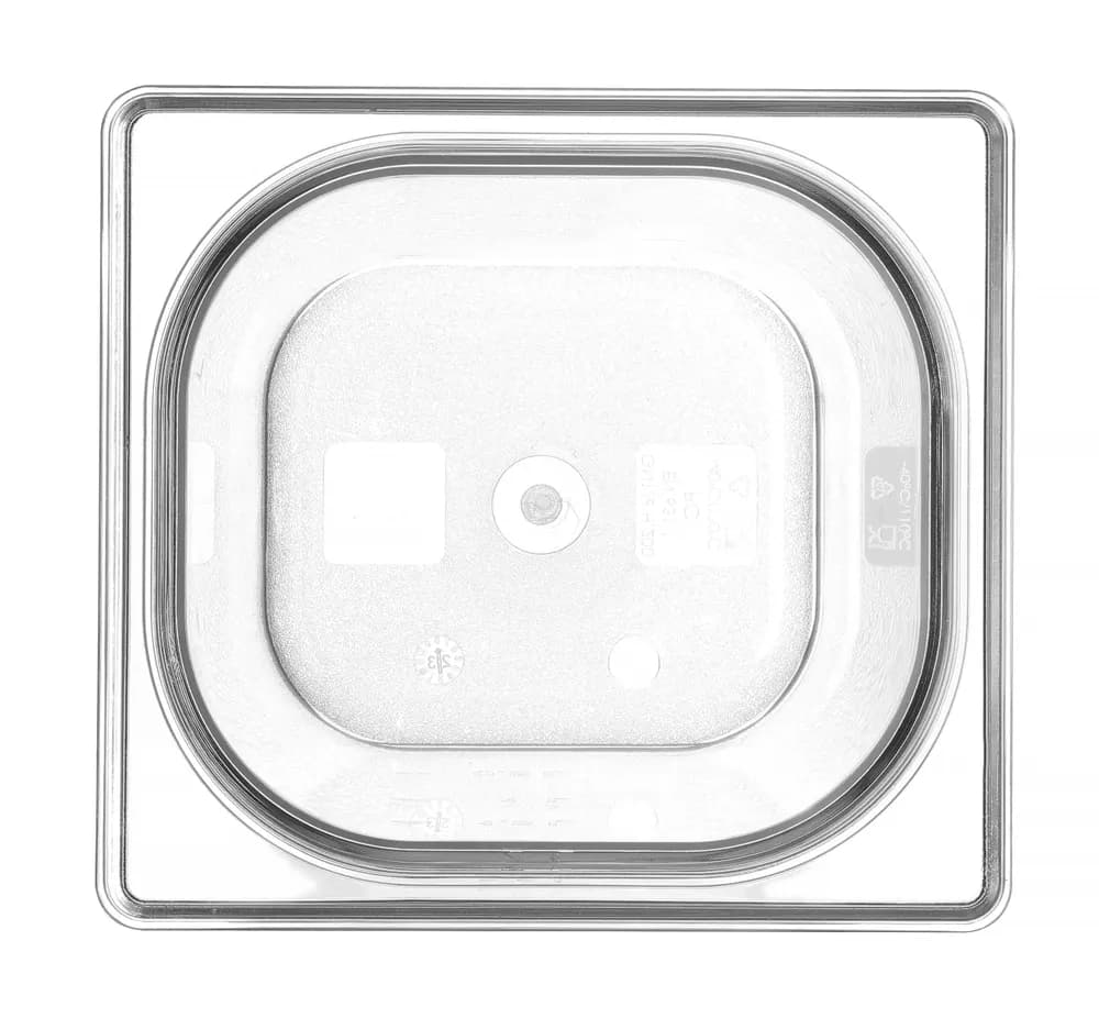 Vis Container GN 1/6 polycarbonate, HENDI, Profi Line, GN 1/6, 3,4L, Transparent, 176x162x(H)200mm, bilde 3