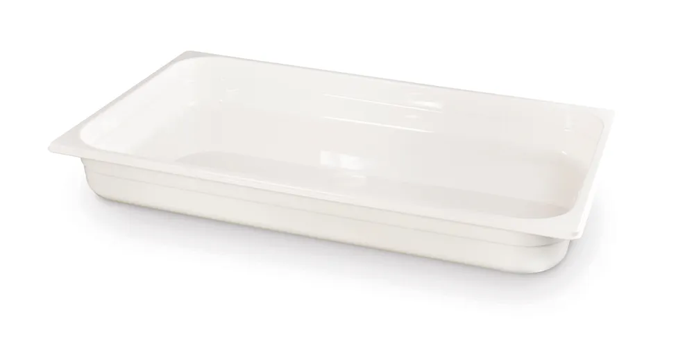 Container GN 1/1 white polycarbonate, HENDI, GN 1/1, 9L, White, 530x325x(H)65mm