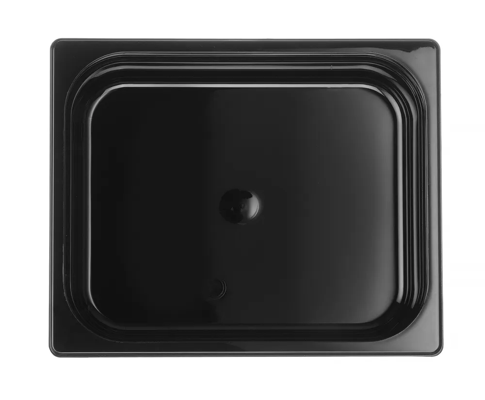 Vis Container GN 1/2 black polycarbonate, HENDI, Profi Line, GN 1/2, 4L, Black, 325x265x(H)65mm, bilde 3