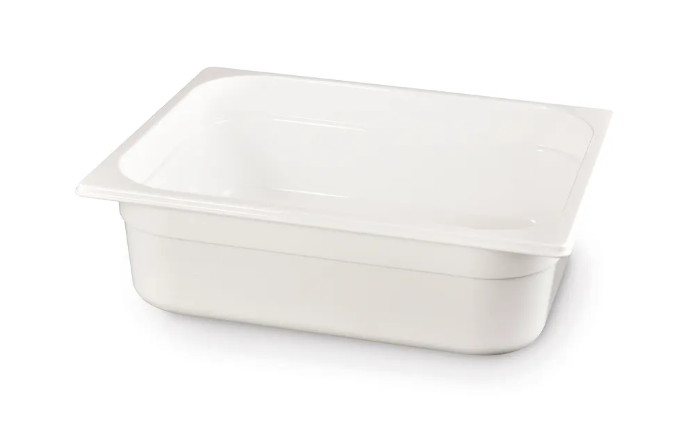 Vis Container GN 1/2 white polycarbonate, HENDI, GN 1/2, 4L, White, 325x265x(H)65mm, bilde 2