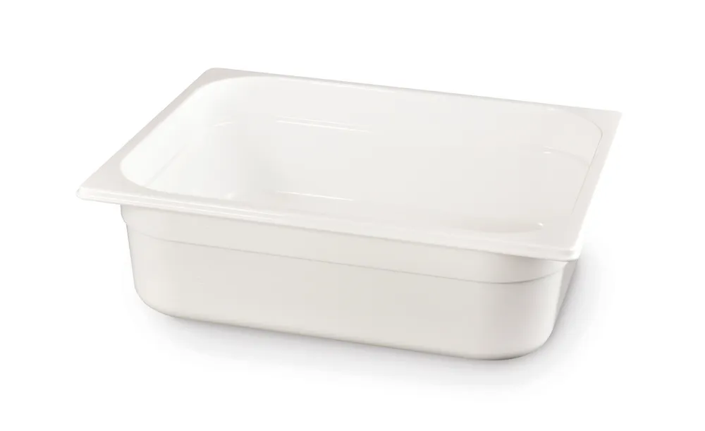 Container GN 1/2 white polycarbonate, HENDI, GN 1/2, 4L, White, 325x265x(H)65mm