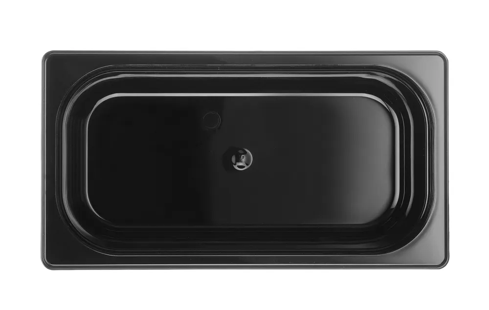 Vis Container GN 1/3 black polycarbonate, HENDI, Profi Line, GN 1/3, 5,7L, Black, 325x176x(H)150mm, bilde 3